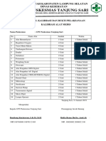 Jadwal Kalibrasi