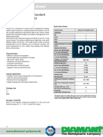 Technical data for dichtol WFT Standard #1532 coating