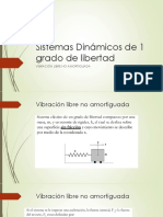 Sistemas Dinámicos de 1 Grado de Libertad