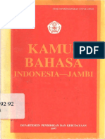 L-Z Kamus Bahasa Indonesia-Jambi