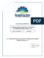 Alcance Del Tendido de Tuberias de Las Lineas 3-4 - Segun Oc