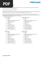 ingredients in marlboro cigarettes Cigarette List | PDF | Sucrose Marlboro Cigarette Ingredients List |