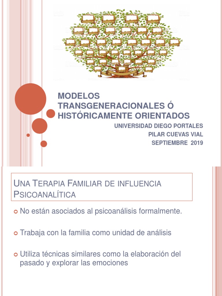 Modelos Transgeneracionales | PDF | Teoría de apego | Las emociones