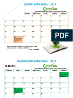 Calendario Ambiental 2019 PDF