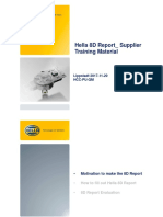 Hella 8D Report - Supplier Training Material