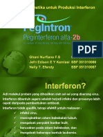 Rekayasa Genetika Untuk Produksi Interferon