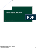 Deontologie Si Ultilitarism PDF