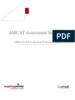 Amcat assessment report