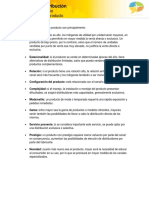 Caracteristicas de Un Producto PDF