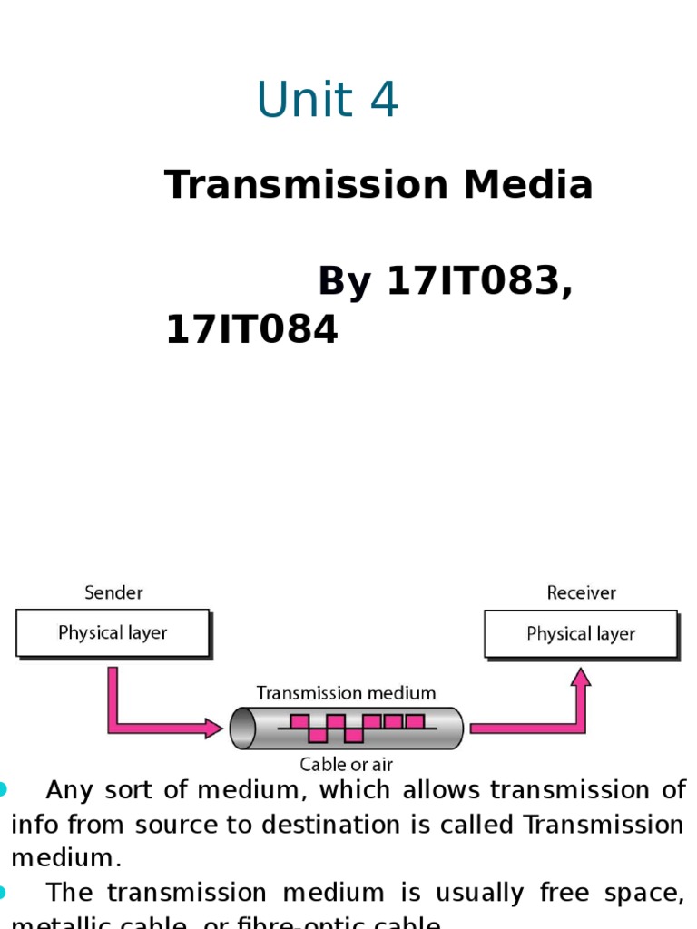 Transmission Media A Historical Overview of Wired and Wireless
