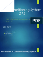 Global Positioning System - GPS c