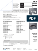 594 Series LED Trim: Catalog # Project Comments Prepared by Type