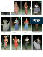 Trajes Tipicos de Los 22 Departamentos de Guatemala