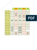 Horario Oficial