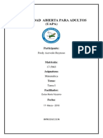 Tarea II Matematica Fredy A.