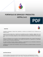 Portafolio de Productos HOTFILL SAS