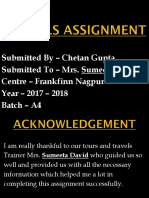 Chetan Travels Assignment
