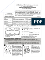 Deflector Connector Manual
