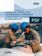 Sector Extractivo y Sociedad Civil Cuando El Trabajo de Comunidades Gobiernos e Industrias Es Sinónimo de Desarrollo