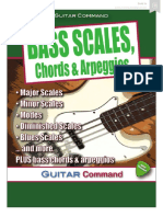 Bass Scales Chords Arpeggios GC