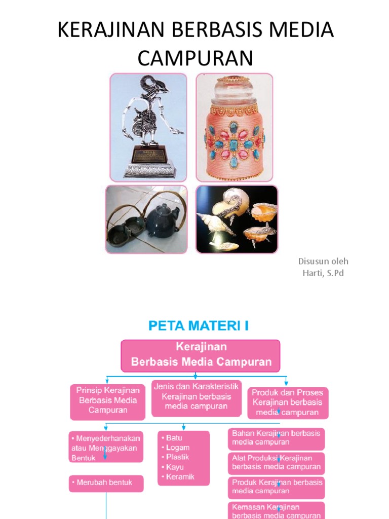 Kerajinan Berbasis Media Campuran