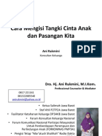 Cara Mengisi Tangki Cinta Anak dan Pasangan Kita