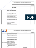 Protocolo para Auxiliares Administartivas