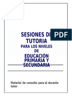 SESIONES de TUTORÍA 