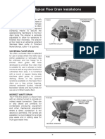 MIFAB Typical Floor Drain Installations