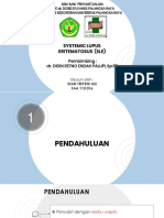 Systemic Lupus Eritematosus (Sle) : Pembimbing: Dr. Didin Retno Endah Palupi, SP - PD