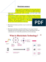 Blockchain Summary: Digital Bitcoin