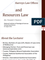 Mining and Resources Law Review 2012 PDF