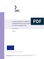 Future Trends in European Public Administration and Management: An Outside-In Perspective