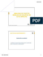 Analisis de Puntos Debiles en Equipos de Alto Impacto