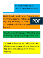 Si Pagong at Si Matsing