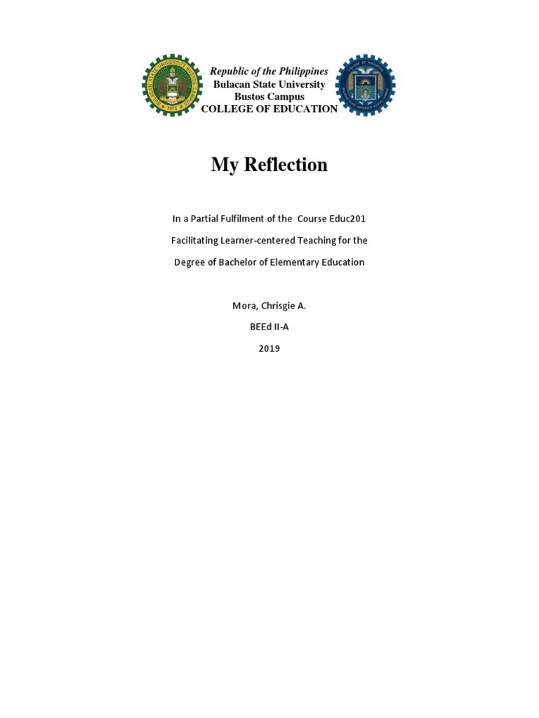 Reflection on Learner-Centered Teaching | PDF