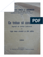 Ce Trebuie Sa Stie Agentii Politiei Judiciare 1931