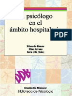 El Psicólogo en Ámbito Hospitalario