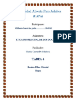 Tarea 4 de Ectica de Los Docentes