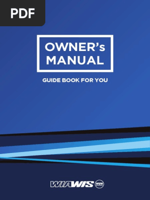 2018 Wiawis Bow Manual