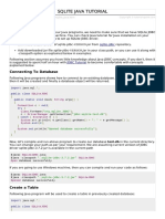 Sqlite y Java