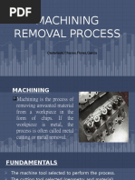 Machining Removal Process: Castañeda, Chaves, Flores, Garcia