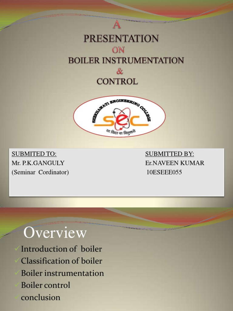 Boiler Control and Instrumentation Guide | PDF | Boiler | Steam