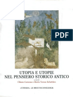 Utopia e Utopie Nel Pensiero Storico Antico