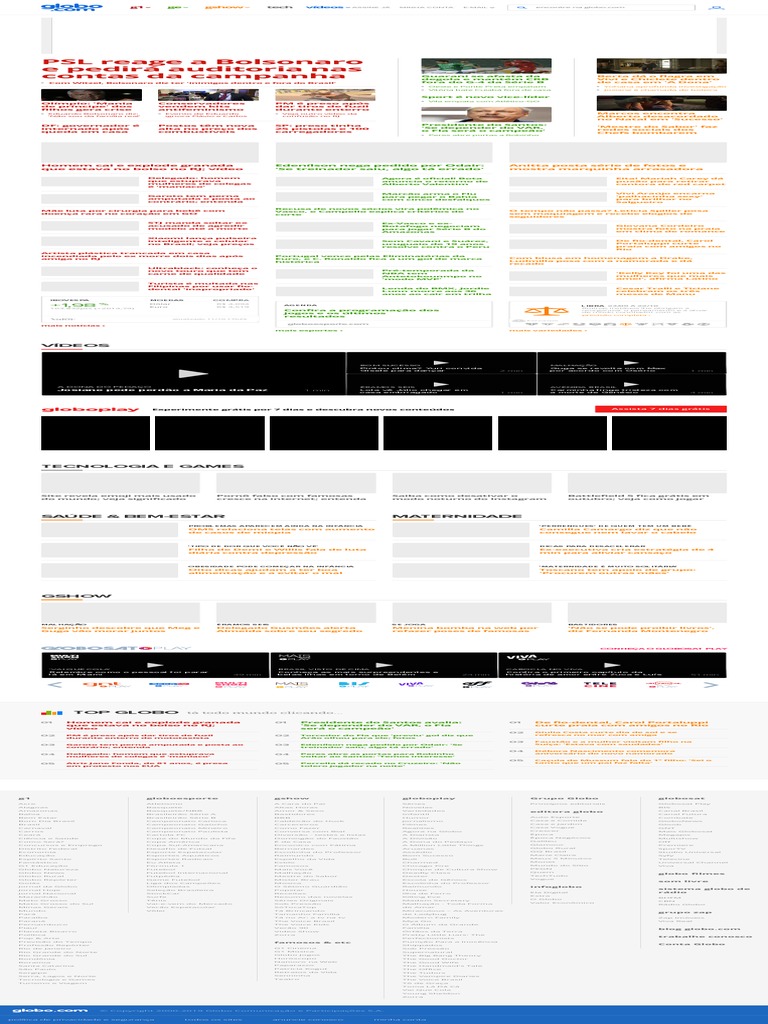 Absolutamente Tudo Sobre Notícias, Esportes e