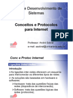 Slides 06 - Conceitos e Protocolos Para Internet