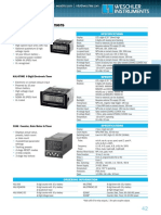 Counters & Timers: Specifications