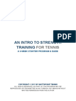 6-Week Strength Training Starter Kit For Tennis