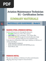 Aviation Maintenance Technician B1 - Certification Series: Summary Materials