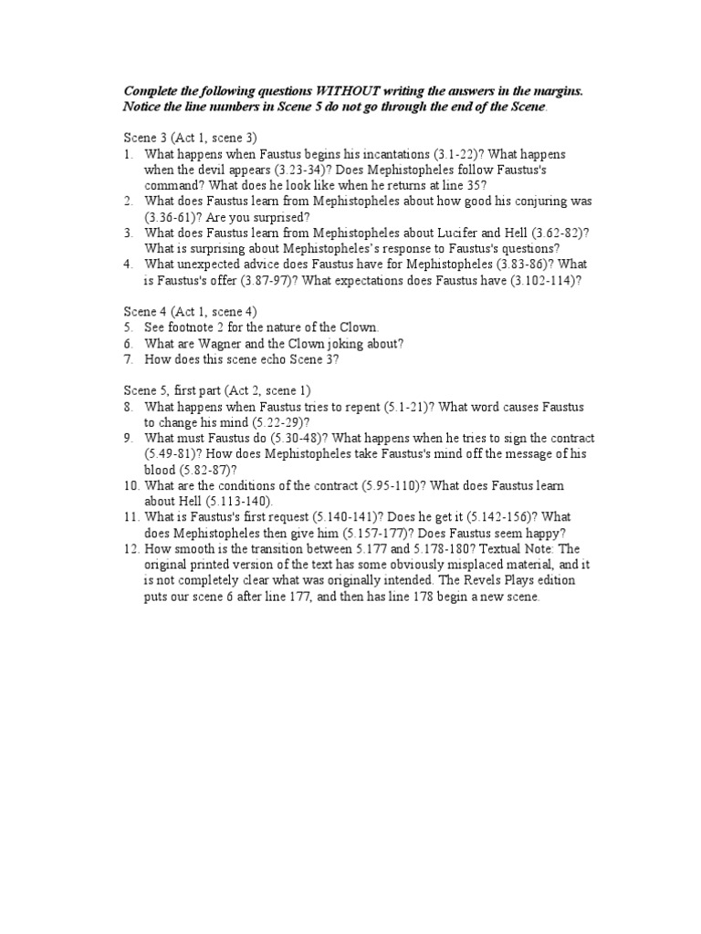 Faust essay questions picture